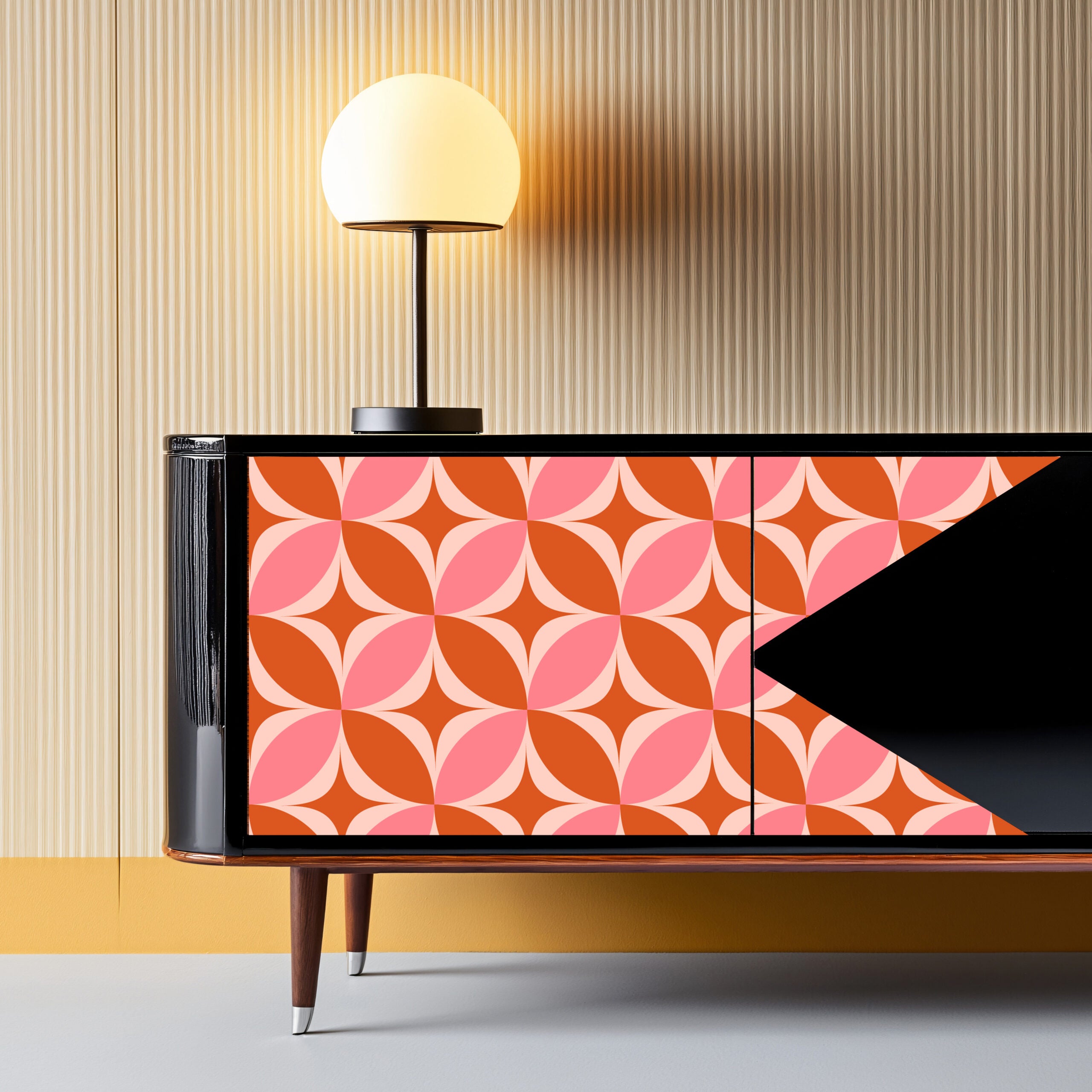 Découpage Tappezzeria – Petali psichedelici