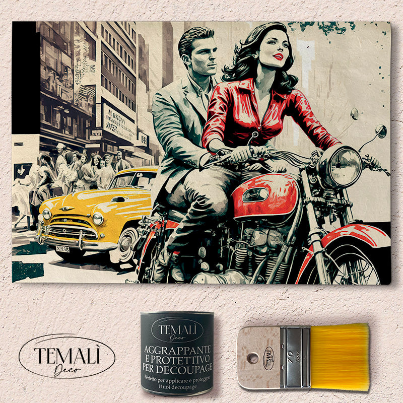 Découpage Pop - Woman in Love