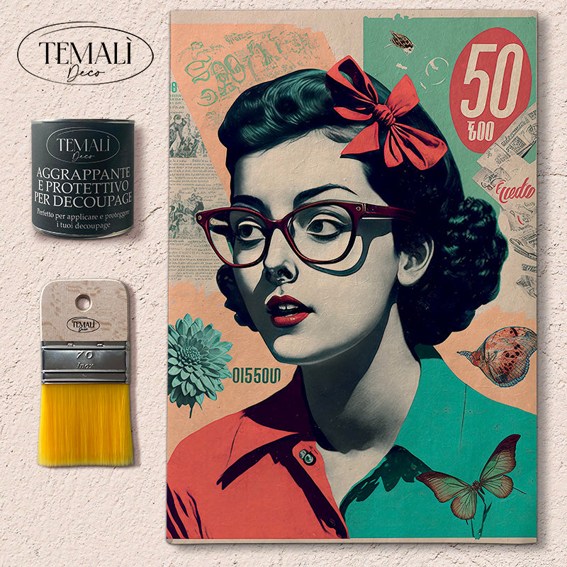 Découpage Pop - Vintage Woman Pop 2