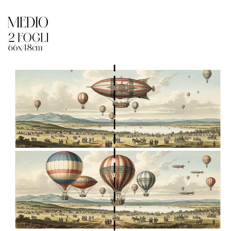 Dècoupage Pop Vintage – Mongolfiere 7