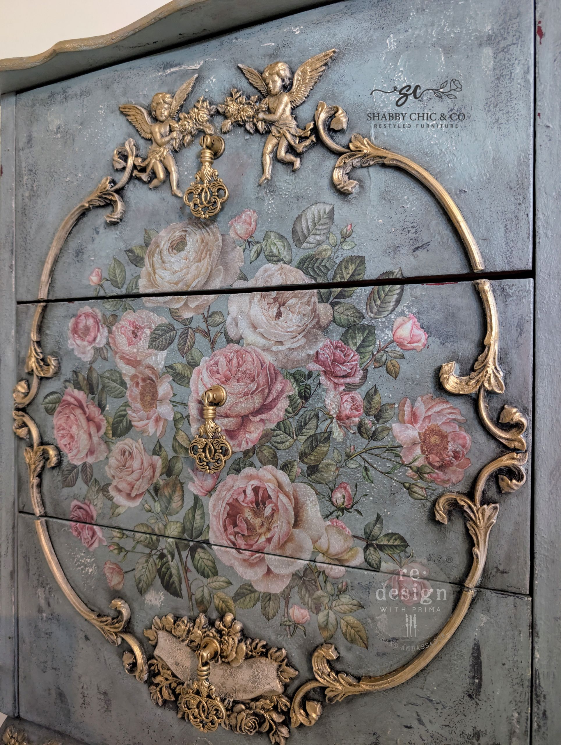 Redesign Decor Moulds "Angelic Aura" 12 x 25 cm