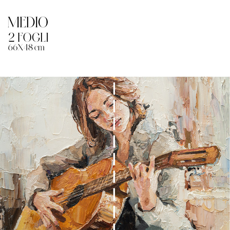 Dècoupage Vintage Quadro - Musica