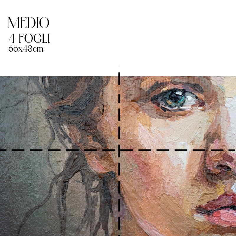 Dècoupage Vintage Quadro - Beauty