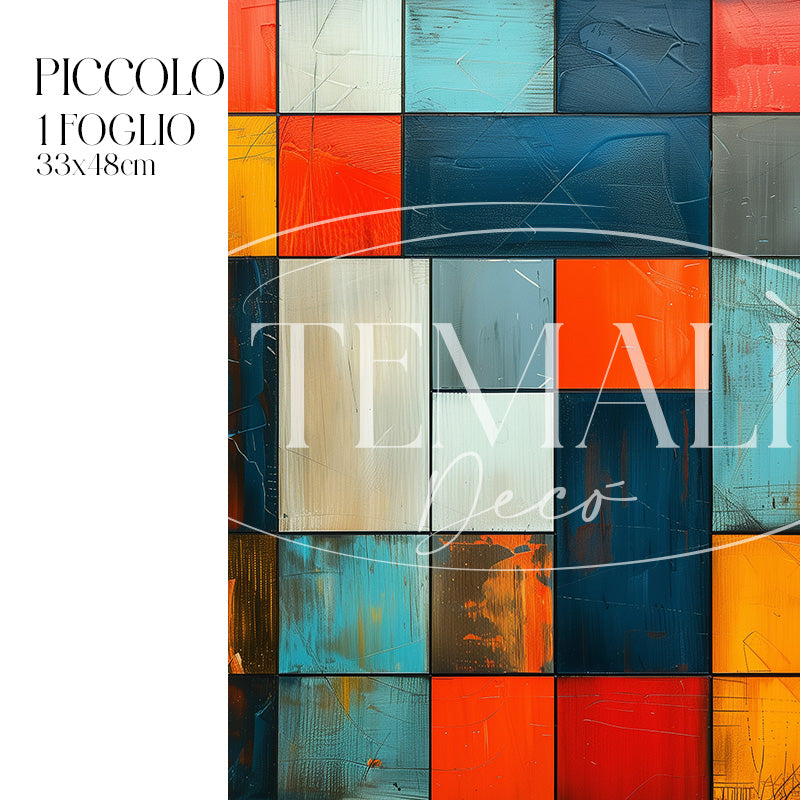 Dècoupage Vintage Quadro - Giochi Di Luce