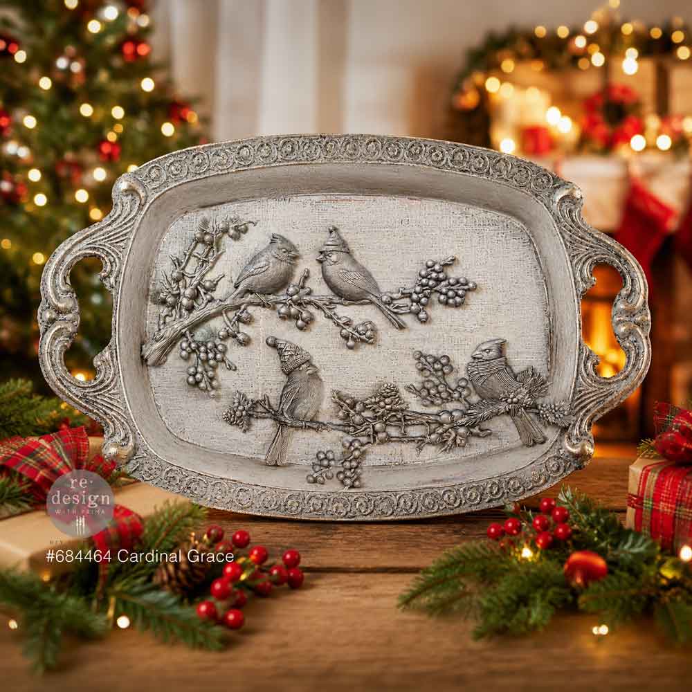 Redesign Decor Moulds "Cardinal Grace" 12,7 x 20,3 cm