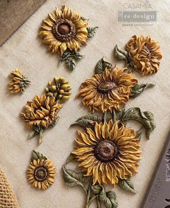 Redesign Decor Moulds "Golden Solstice" 12,7 x 20,3 cm