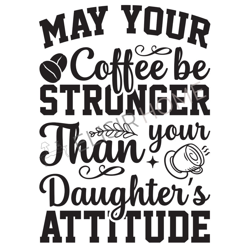 Stampa Trasferibile “SCRIPT, COFFEE” 28×40 cm