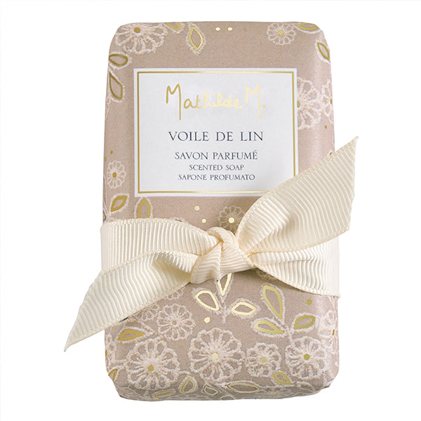 Saponetta “Cachemire Exquis - Voile de Lin" Mathilde M.