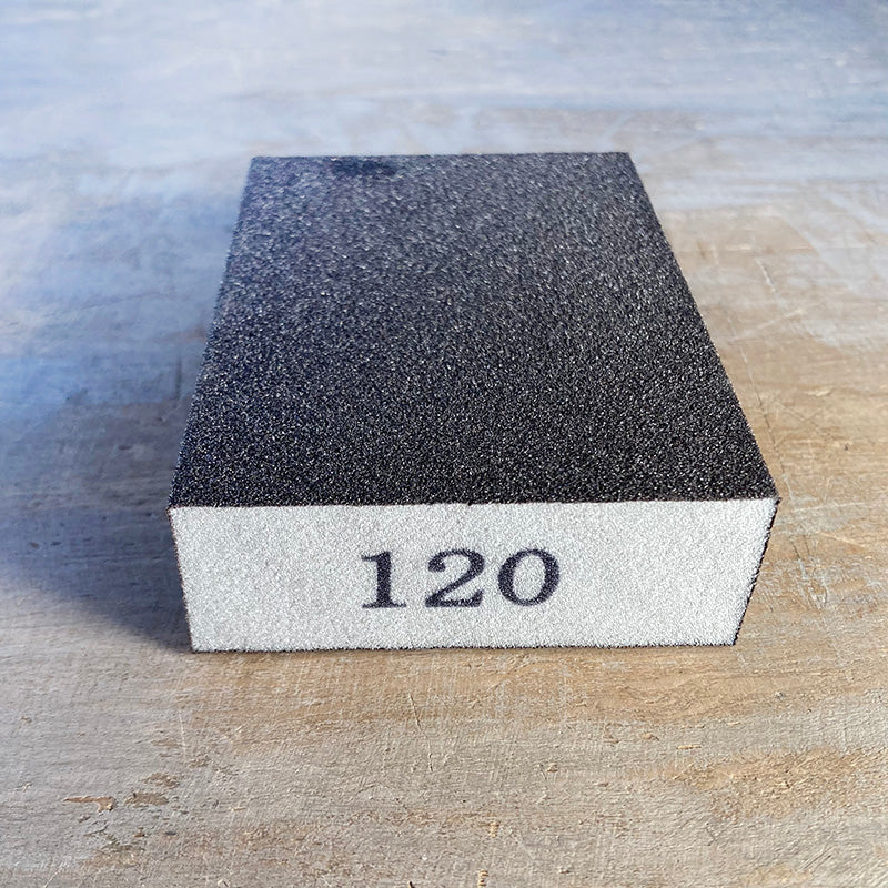 Spugna Abrasiva Per Legno - Grana Media 120