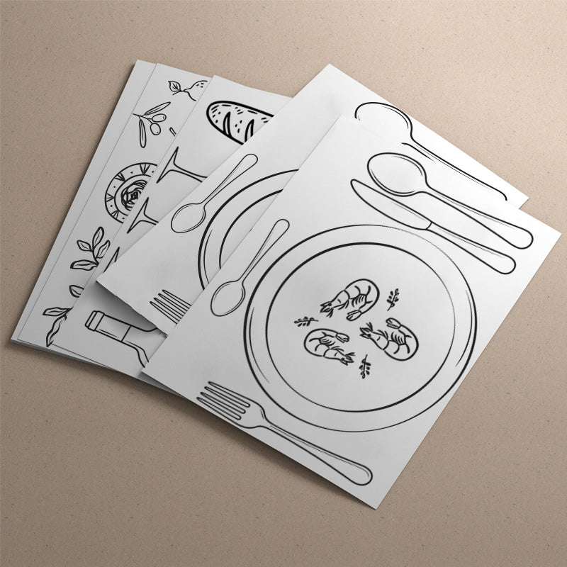 Stampa Trasferibile “SEGNAPOSTO” 28×42 cm - 8 FOGLI