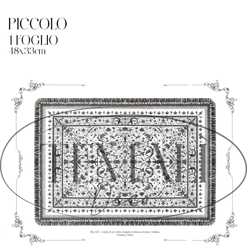 Decoupagé Serigrafia - Tappeto Tedesco