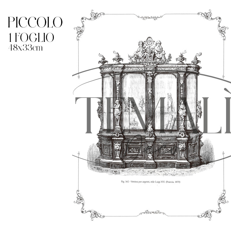 Découpage Serigrafia - Vetrina per Argenti