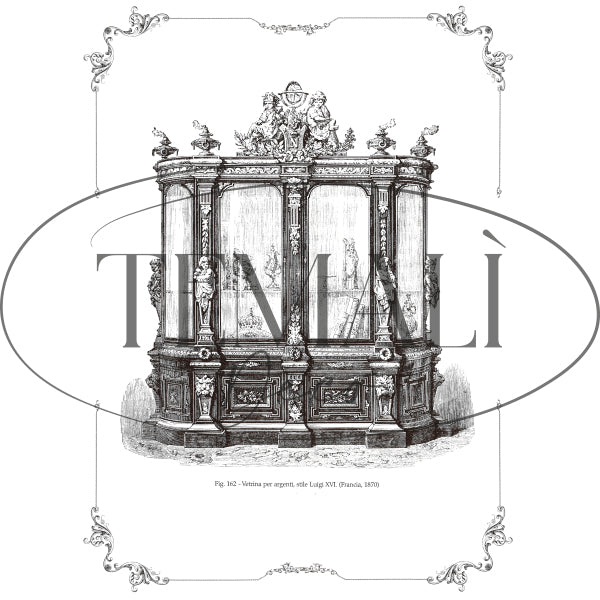 Découpage Serigrafia - Vetrina per Argenti