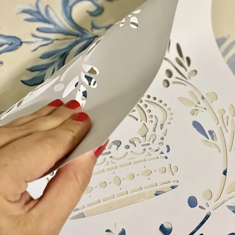 Stencil "Queen in Paris", Magic Paint, riutilizzabile, 30x42 cm