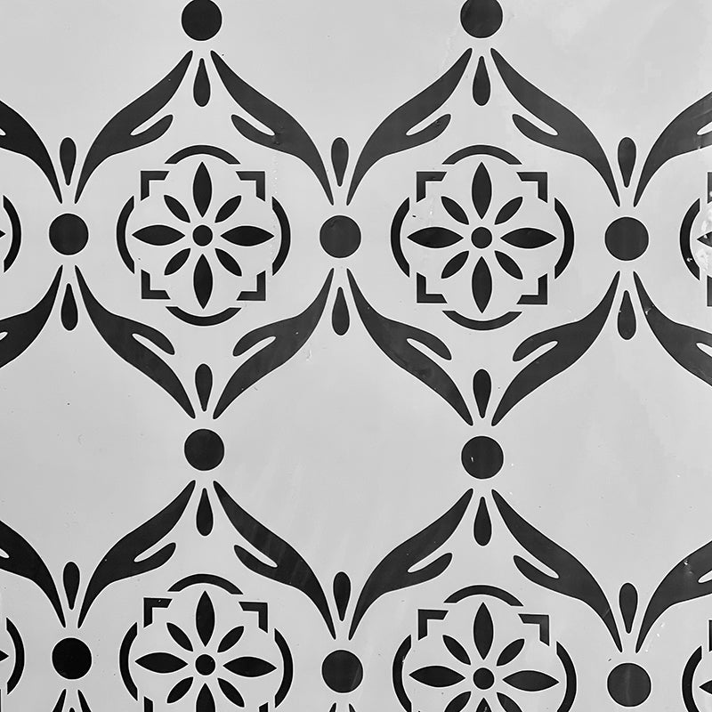 Grande Stencil Marocaine Medaillon