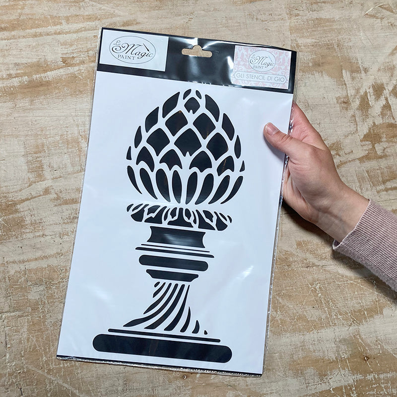 Stencil “Villa Antica”, Magic Paint, riutilizzabile, 21x29,7 cm