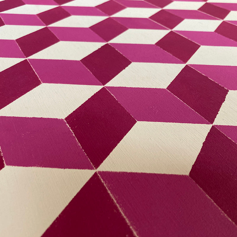 Stencil Multistrato “Optical '70”, Magic Paint, riutilizzabile, 40×60 cm