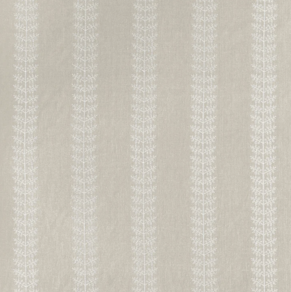 TESSUTO "Amble Embroidery Grigio Chiaro" boxwood | THIBAUT