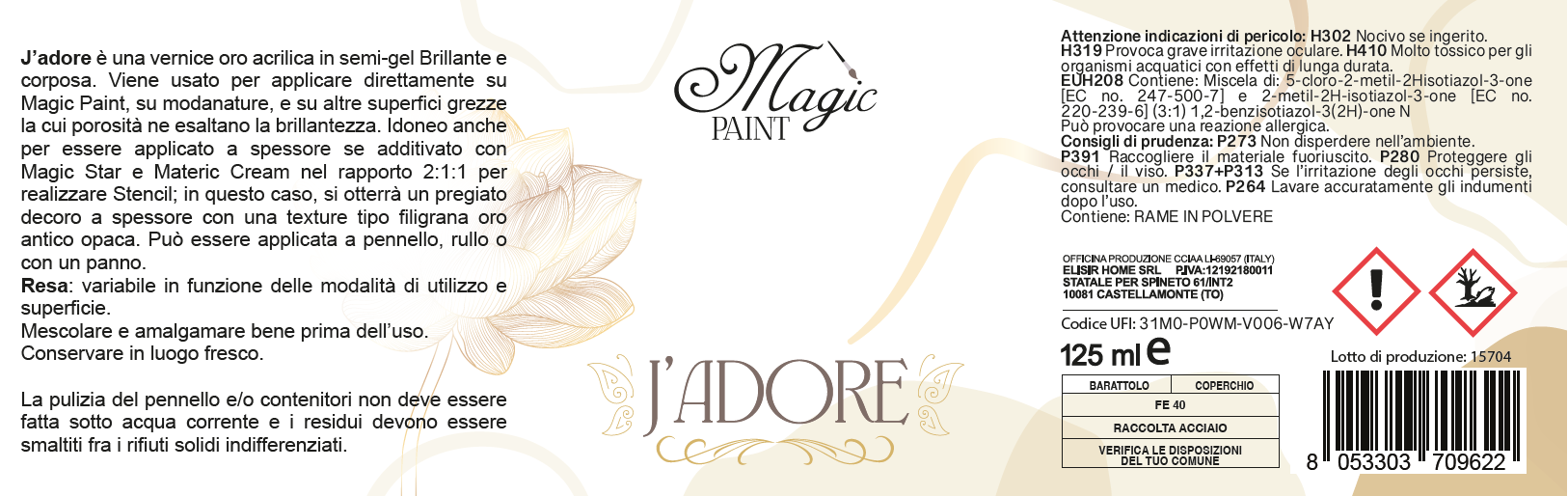 Magic Paint “J'adore”