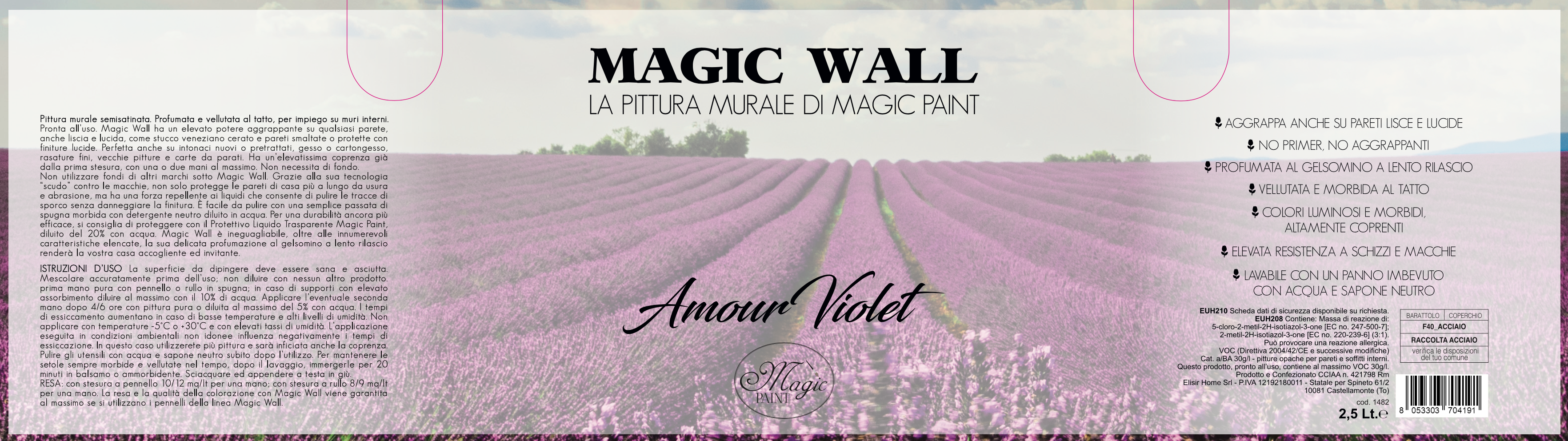 Magic Wall colore “AMOUR VIOLET"