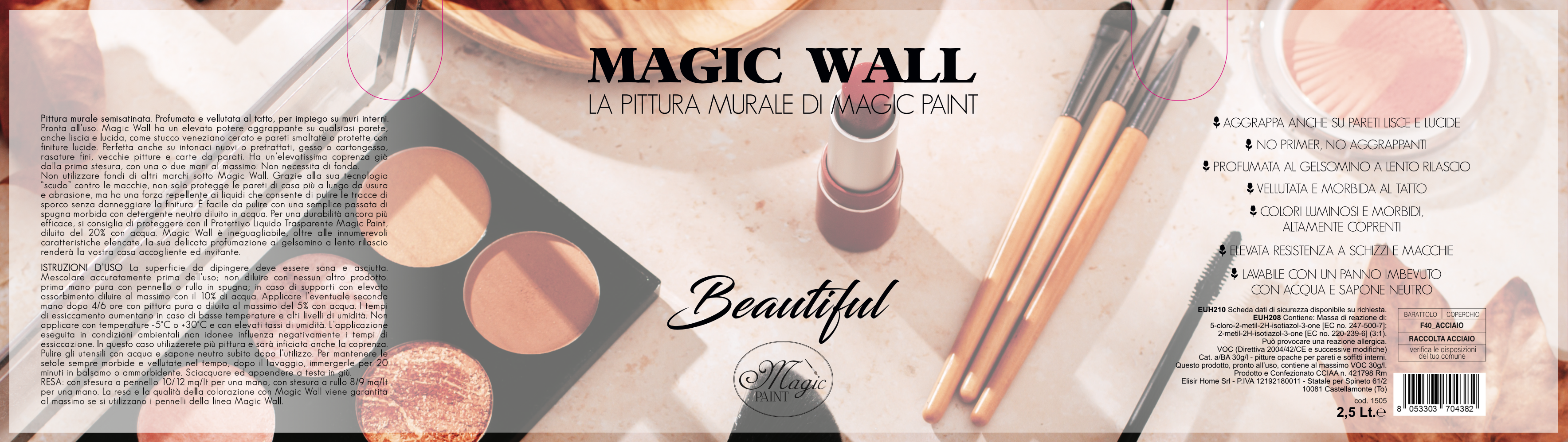 Magic Wall colore “BEAUTIFUL”