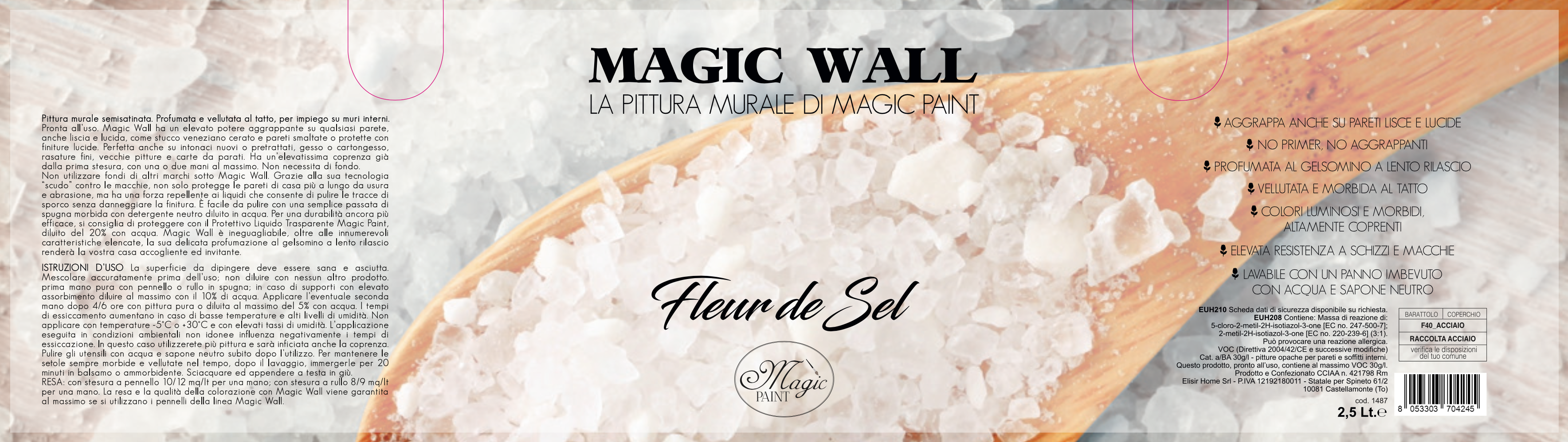 Magic Wall colore “FLEUR DE SEL"