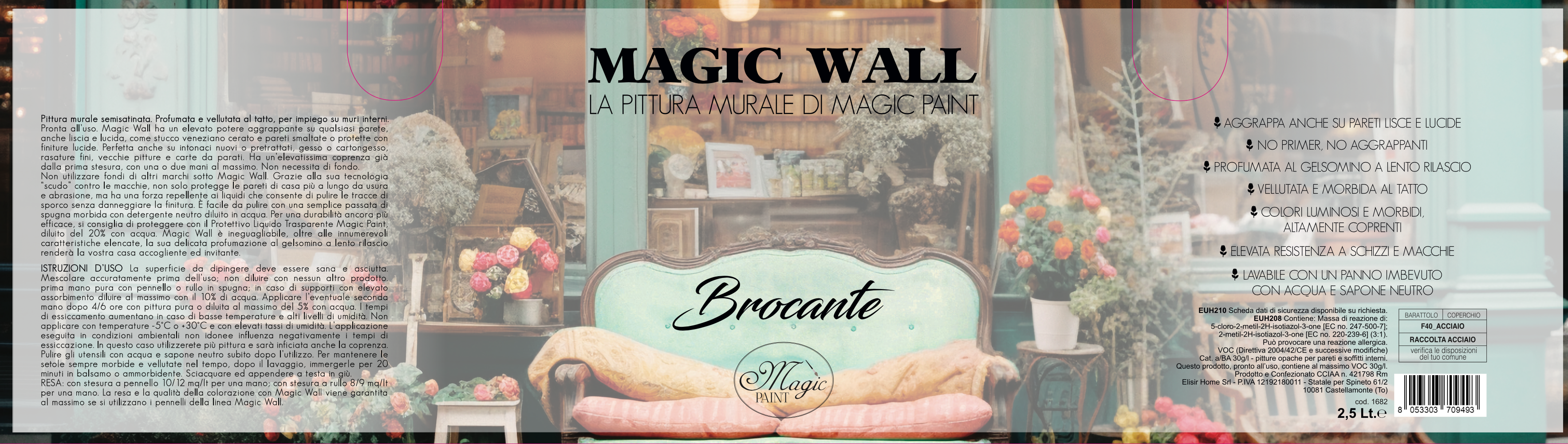 Magic Wall colore “BROCANTE”