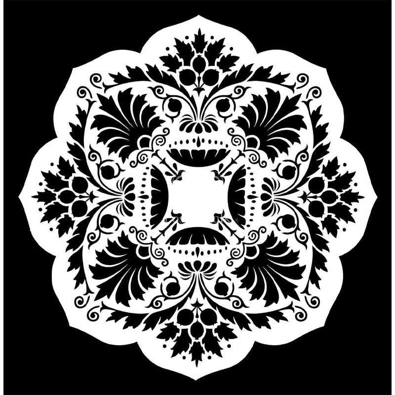 Posh Chalk Stencil Chic's Mandala 50x50cm - WoodUbend