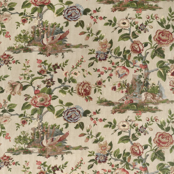 TESSUTO "Azulejo Jacquard Crema y Avena" - Lo Contemporáneo - Cole & Son