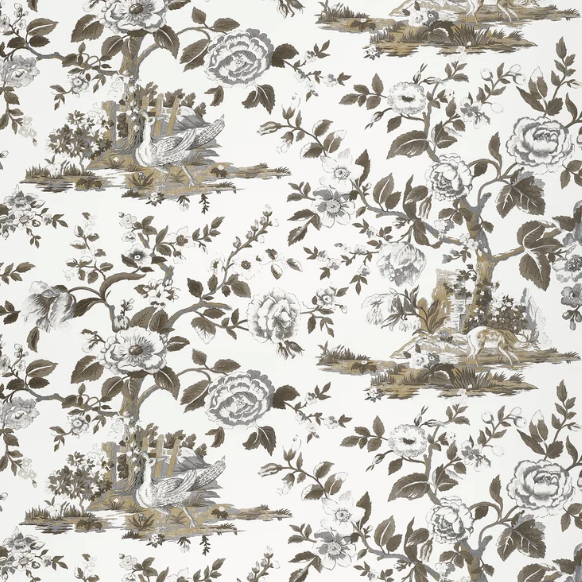 TESSUTO "Azulejo Jacquard Crema y Avena" - Lo Contemporáneo - Cole & Son