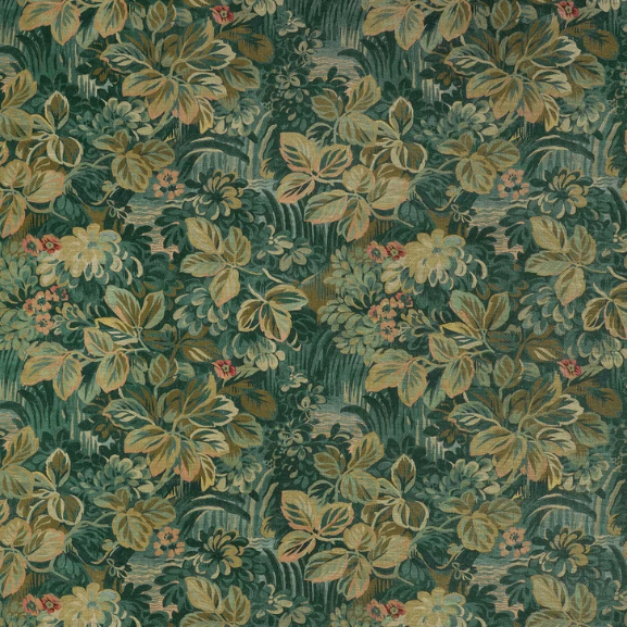 TESSUTO "Night Garden Verde Chiaro" boxwood | THIBAUT