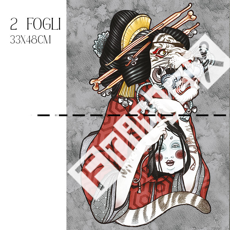 Decoupage Kollektion Alex - Tiger