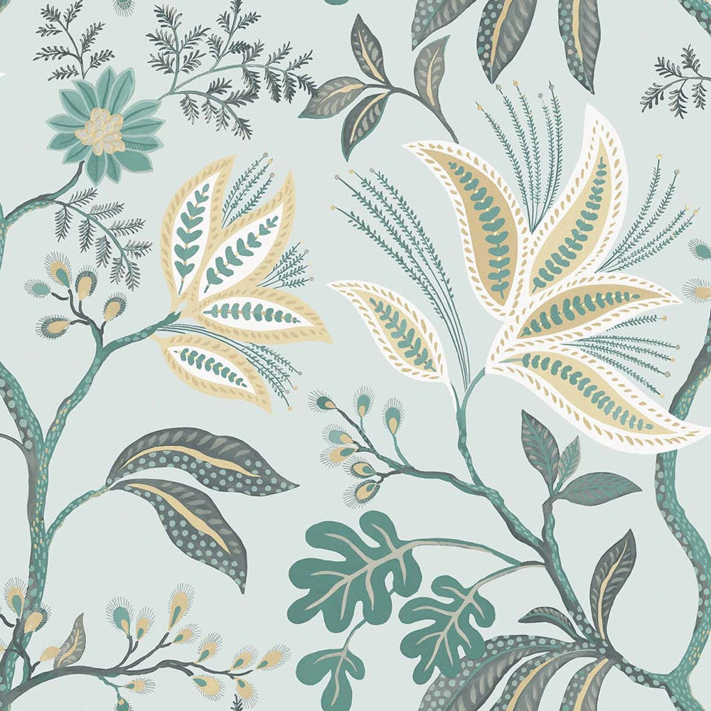 Wallpaper - "Citrus Grove Mural - Blush" | WALLQUEST - DAISY BENNETT
