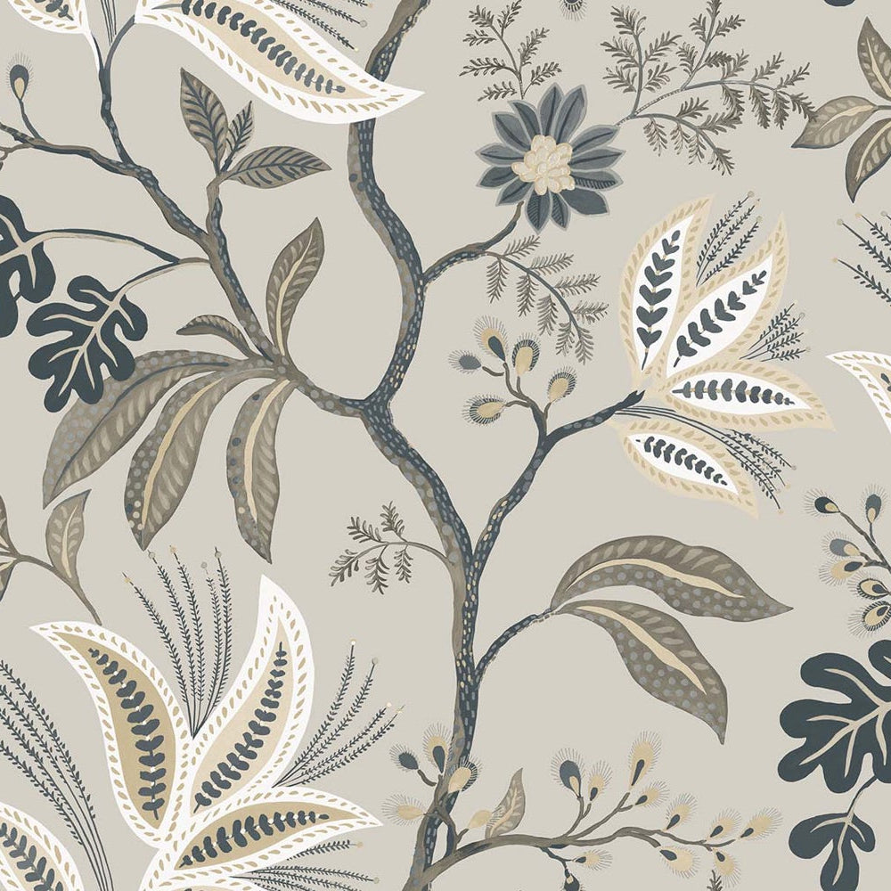 Tapete - „Zitrushain Wandbild - Blassrosa“ | WALLQUEST - DAISY BENNETT