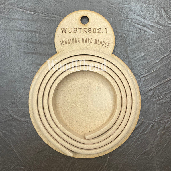 Fregio Decorativo "Cordone Linea Liscia Grossa Small", WoodUbend