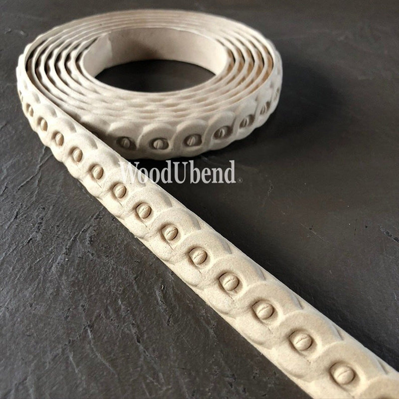 Fregio Decorativo "Cordone Pois", WoodUbend