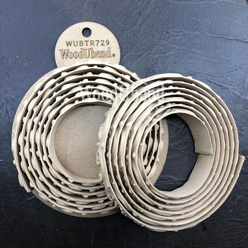 Fregio Decorativo "Cordone Conchiglia", WoodUbend