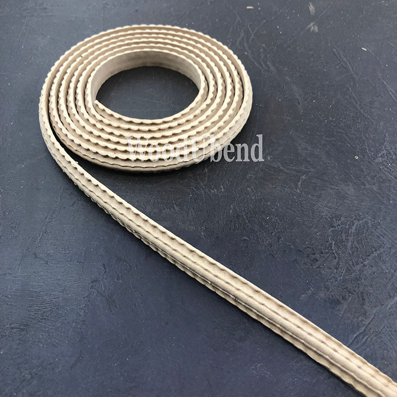 Fregio Decorativo "Cordone Agrifoglio", WoodUbend