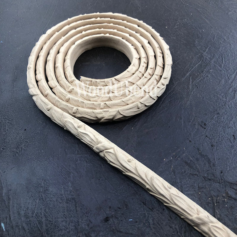 Fregio Decorativo "Cordone Alloro", WoodUbend