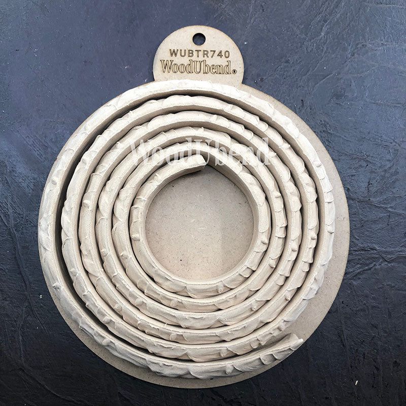 Fregio Decorativo "Cordone Alloro", WoodUbend