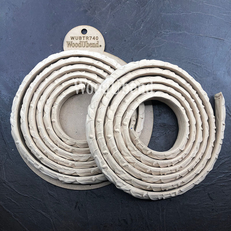 Fregio Decorativo "Cordone Alloro", WoodUbend