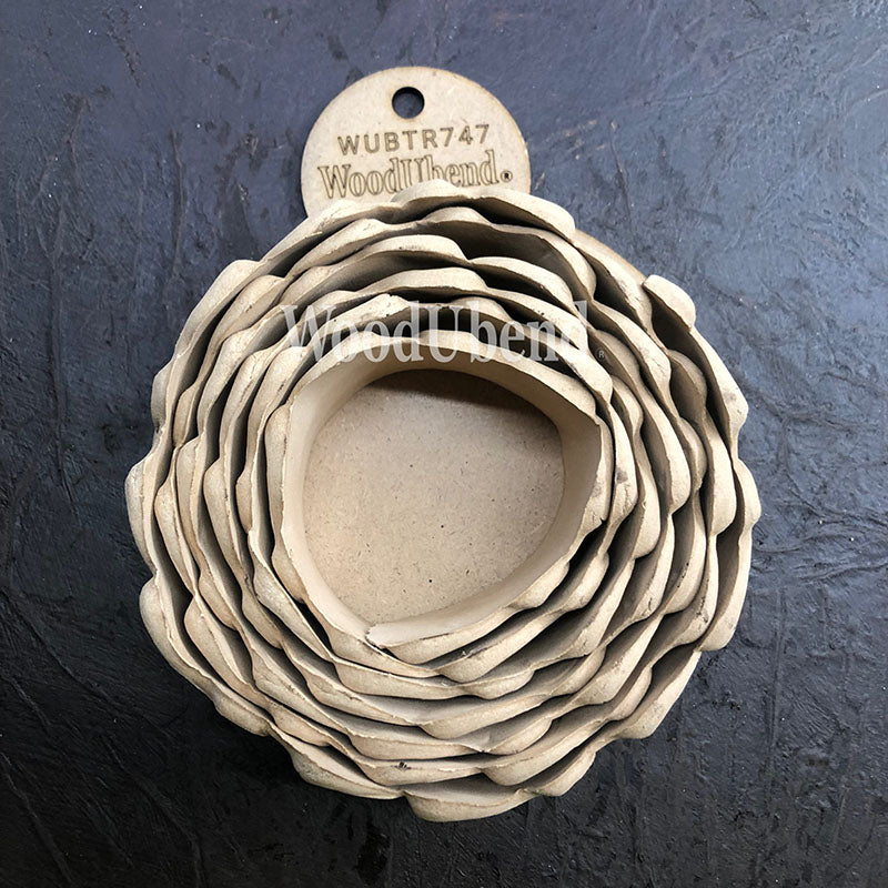 Fregio Decorativo "Cordone Onda Tropicale Big", WoodUbend