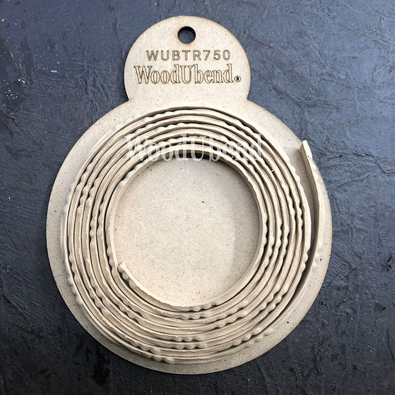 Fregio Decorativo "Cordone Onda Soave", WoodUbend