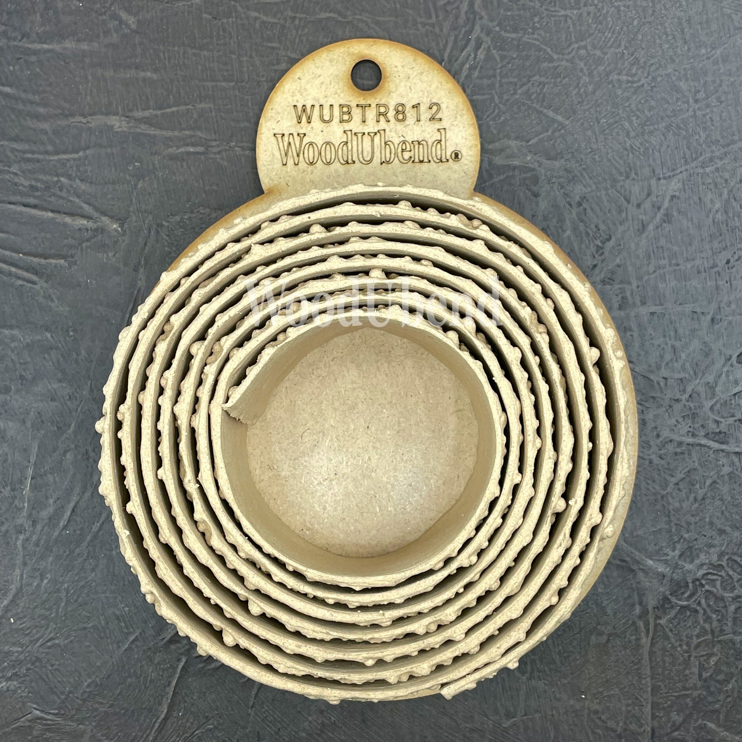 Fregio Decorativo "Cordone Fondo marino", WoodUbend