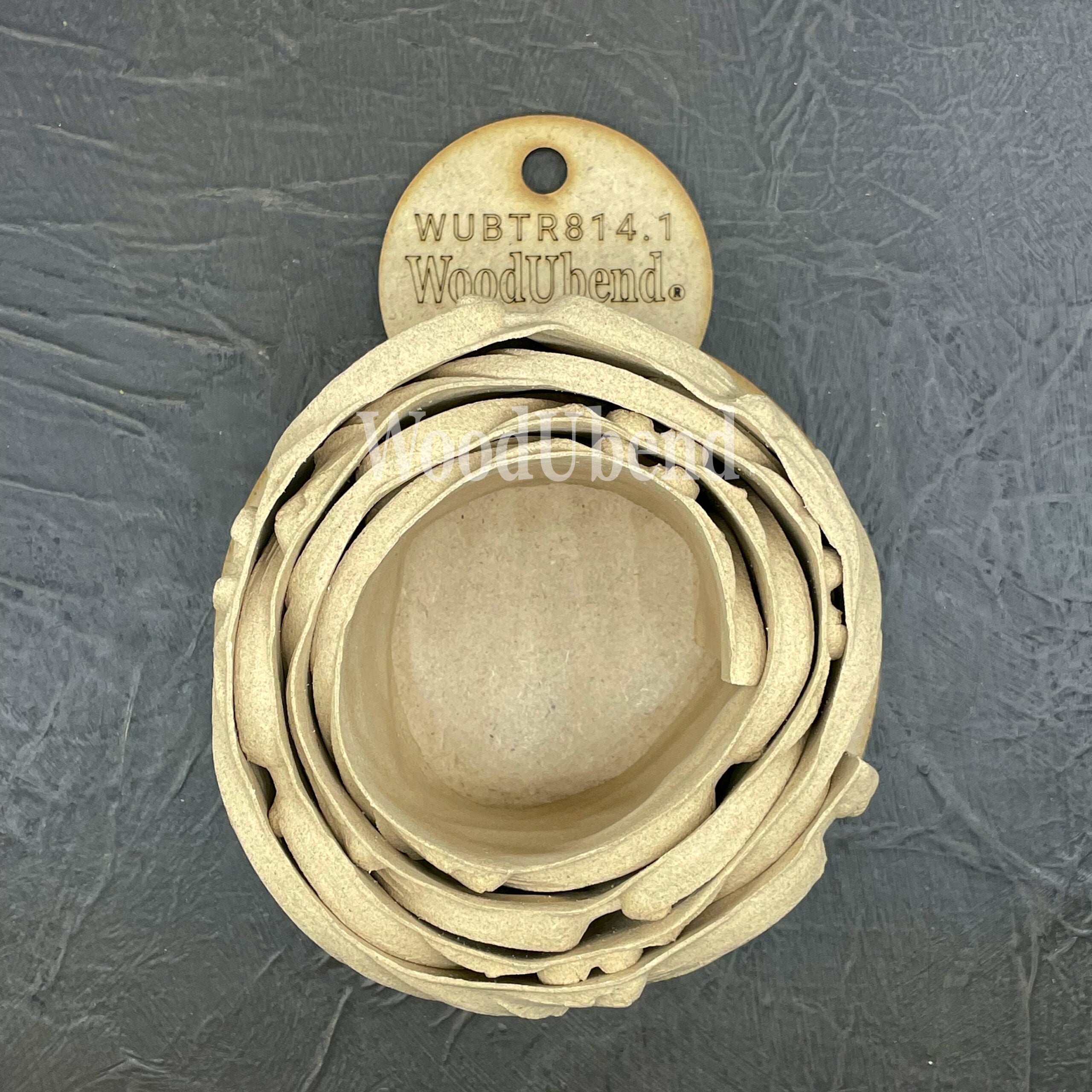 Fregio Decorativo "Cordone fiore di campo small", WoodUbend