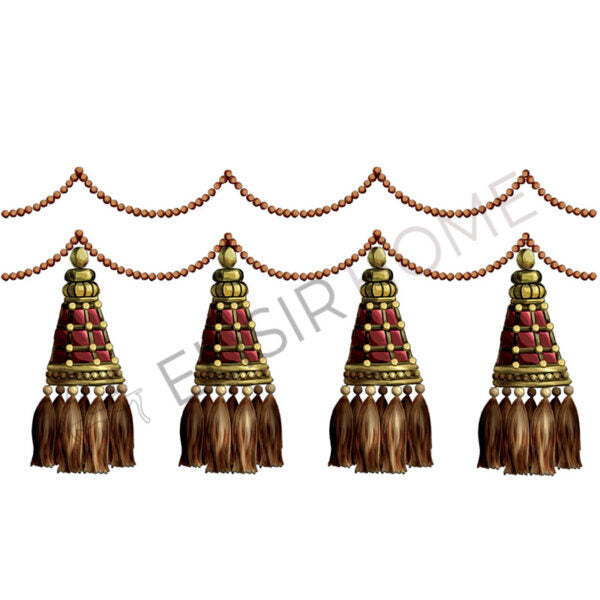 Stampa Trasferibile "FANTASIA, NAPPINE" 28x40 cm