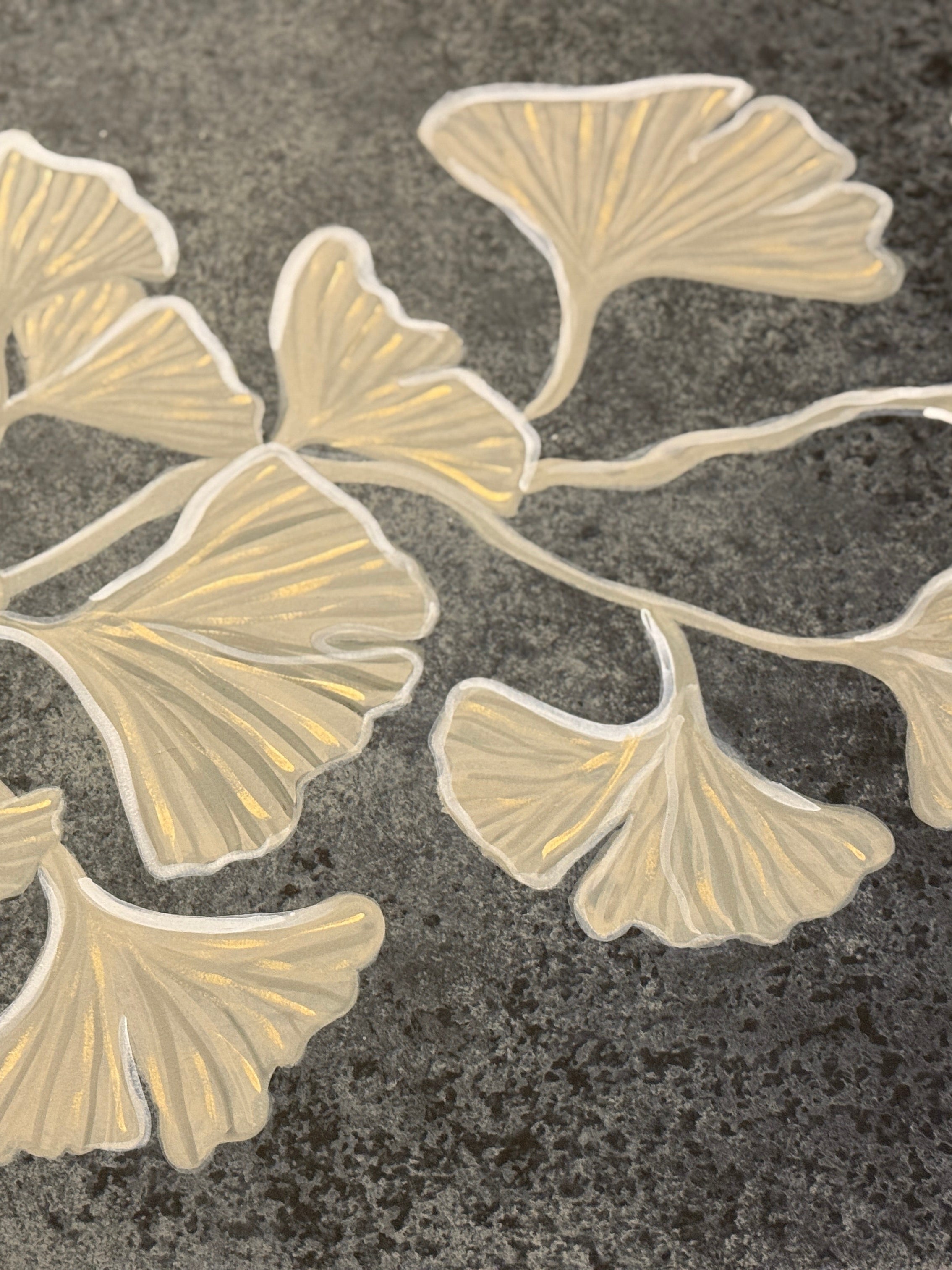 Tavolino Ginko e Nuit Parisienne - I Restyling di Elisa