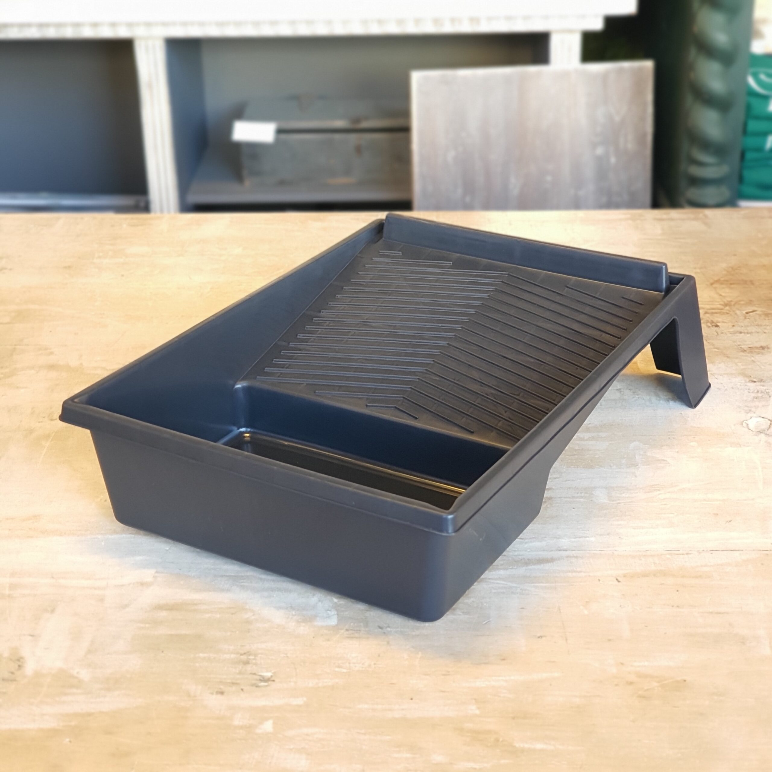 Vaschetta in plastica per rulli nera grande