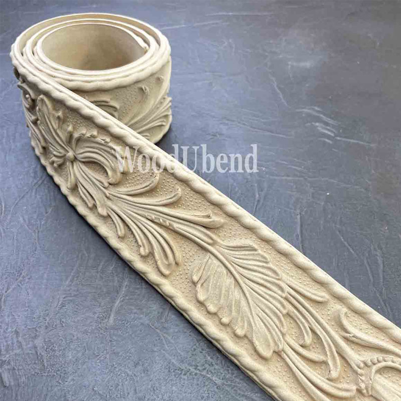 Fregio Decorativo "Cordone Leaves Small", WoodUbend