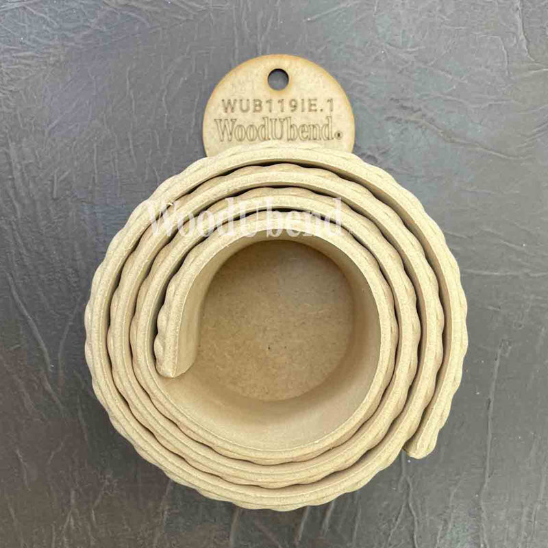 Fregio Decorativo "Cordone Leaves Small", WoodUbend